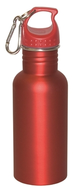 Stainless steel custom water bottle a great giveaway item for your next fitness event.