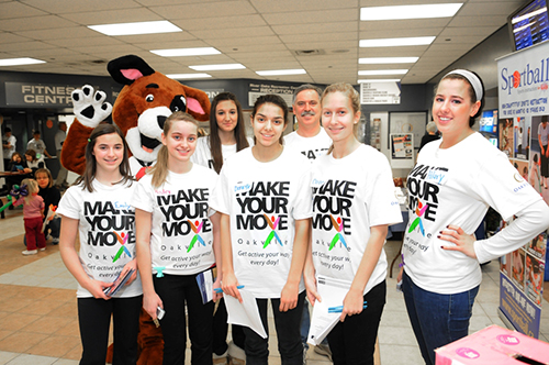 Printing smart text on the front of a custom t-shirt for full exposure.